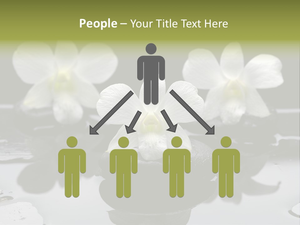 Meditation Health Stone PowerPoint Template