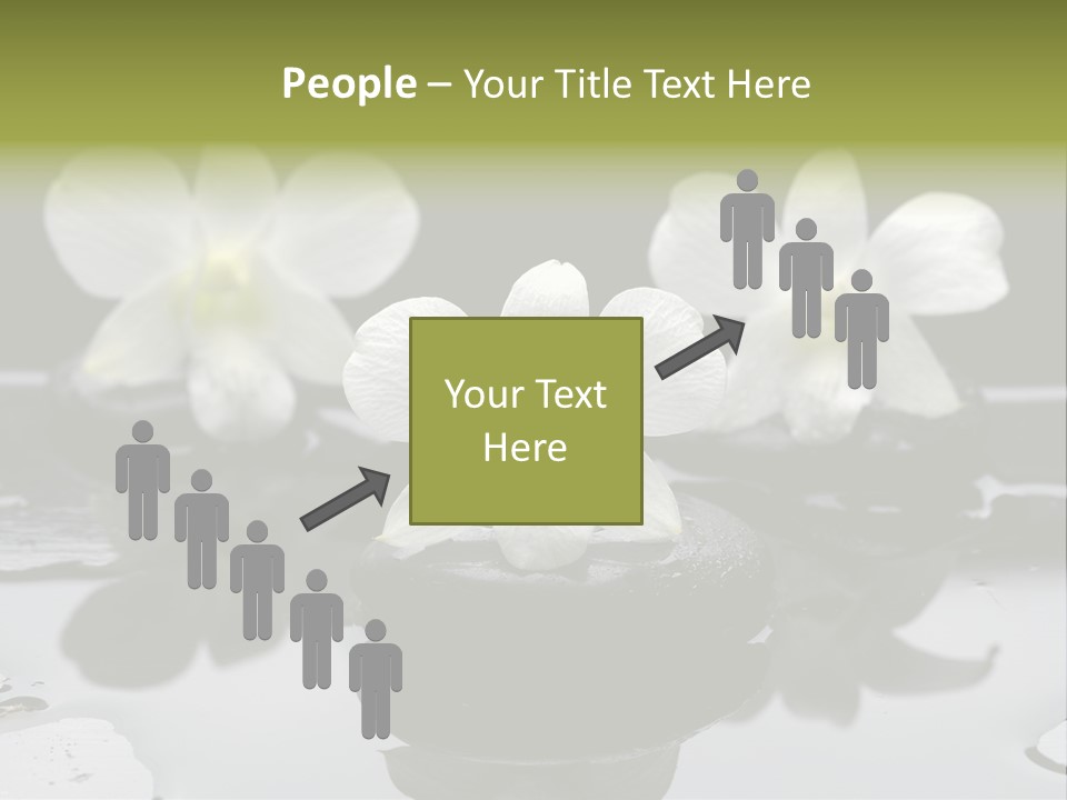 Meditation Health Stone PowerPoint Template