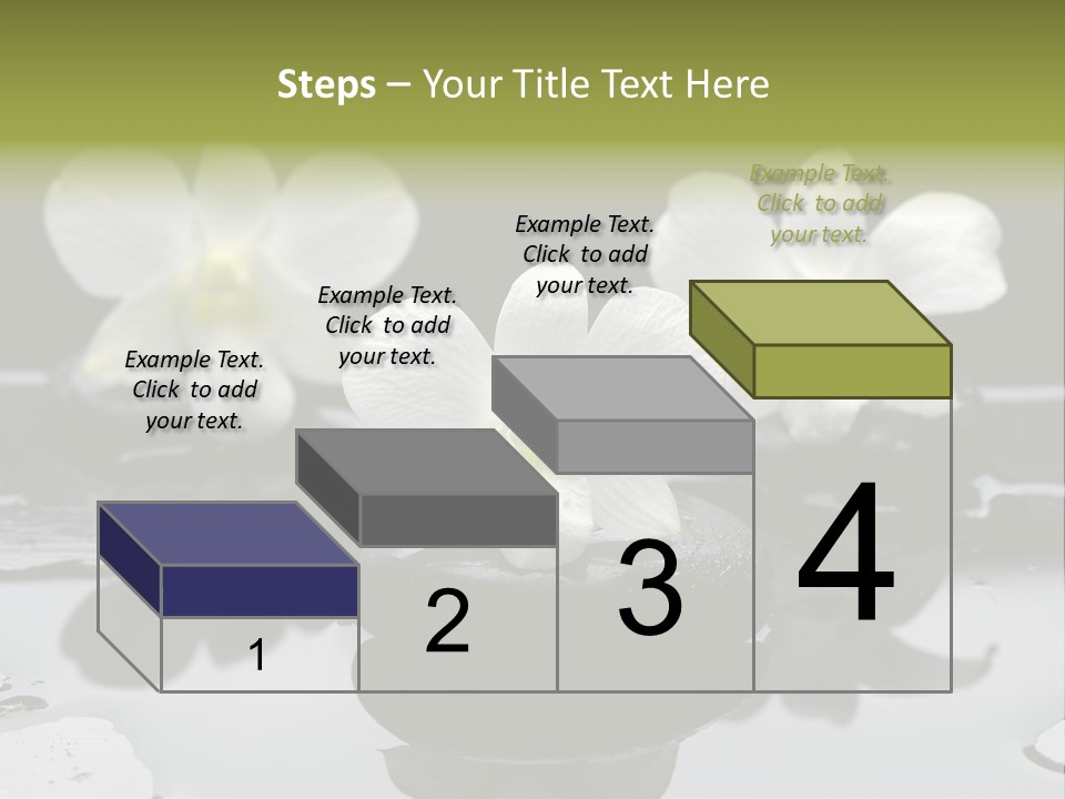 Meditation Health Stone PowerPoint Template