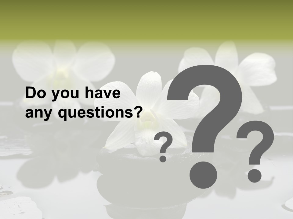 Meditation Health Stone PowerPoint Template