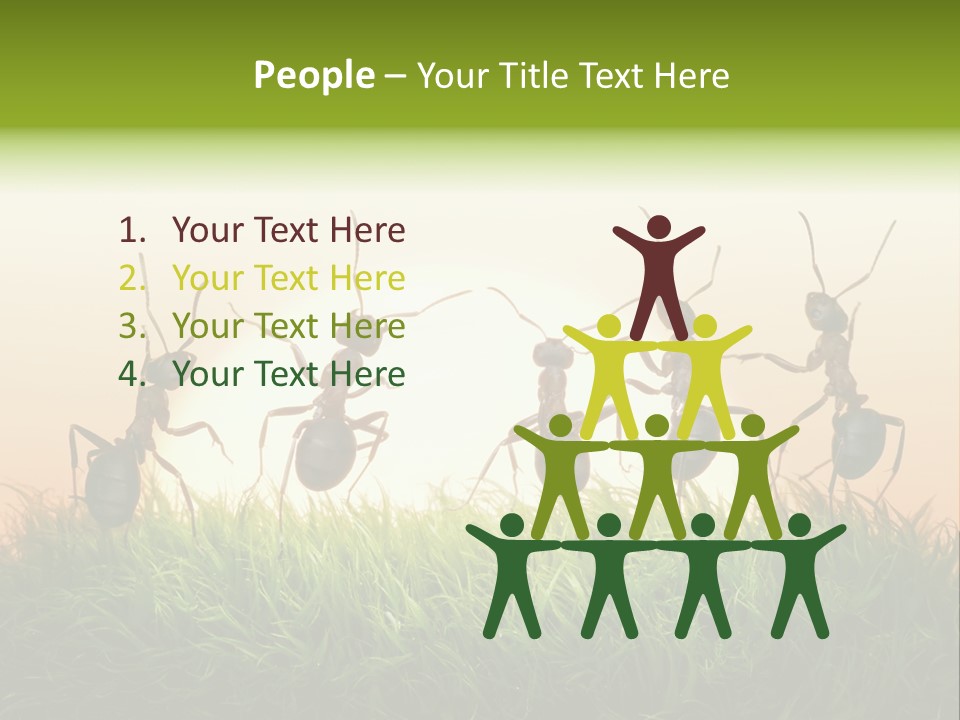 Success Concept Happiness PowerPoint Template