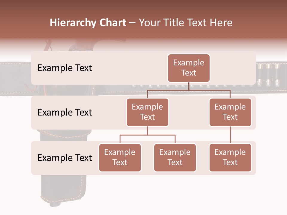 Isolated On White Isolated Horizontal PowerPoint Template