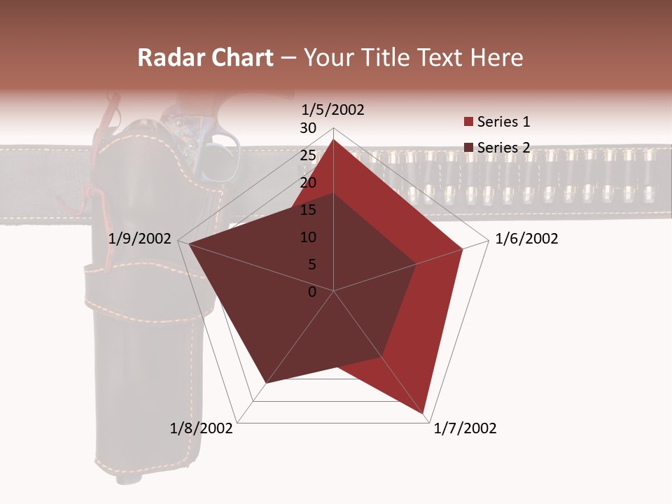 Isolated On White Isolated Horizontal PowerPoint Template