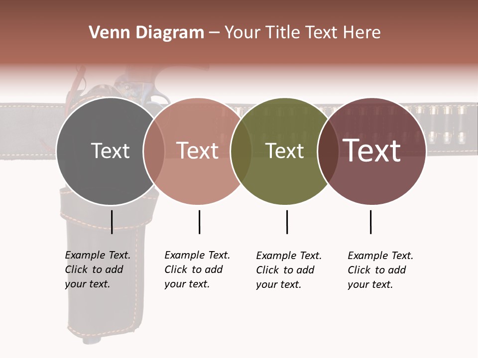Isolated On White Isolated Horizontal PowerPoint Template