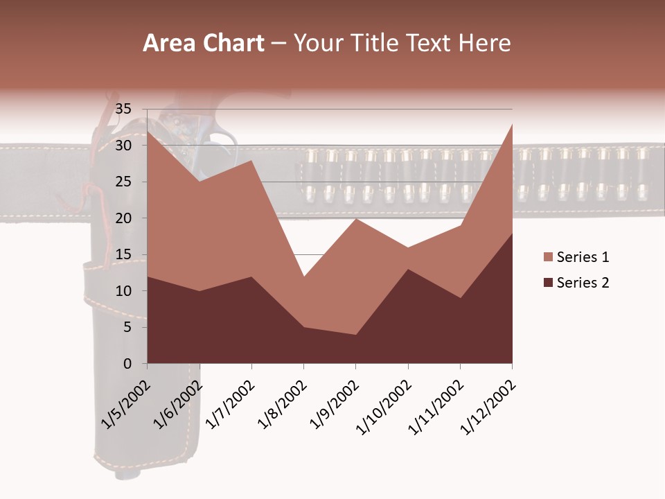 Isolated On White Isolated Horizontal PowerPoint Template