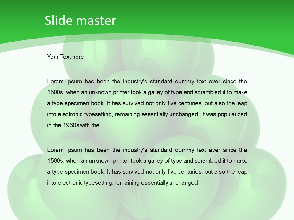 Surprise Shiny Love PowerPoint Template