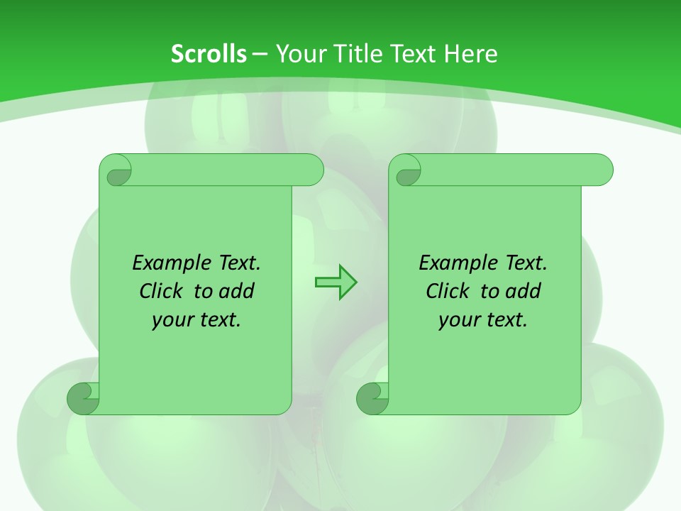 Surprise Shiny Love PowerPoint Template