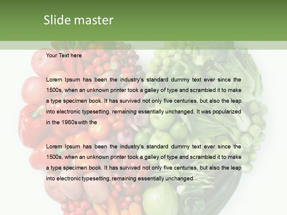 Chili Pepper Healthy PowerPoint Template