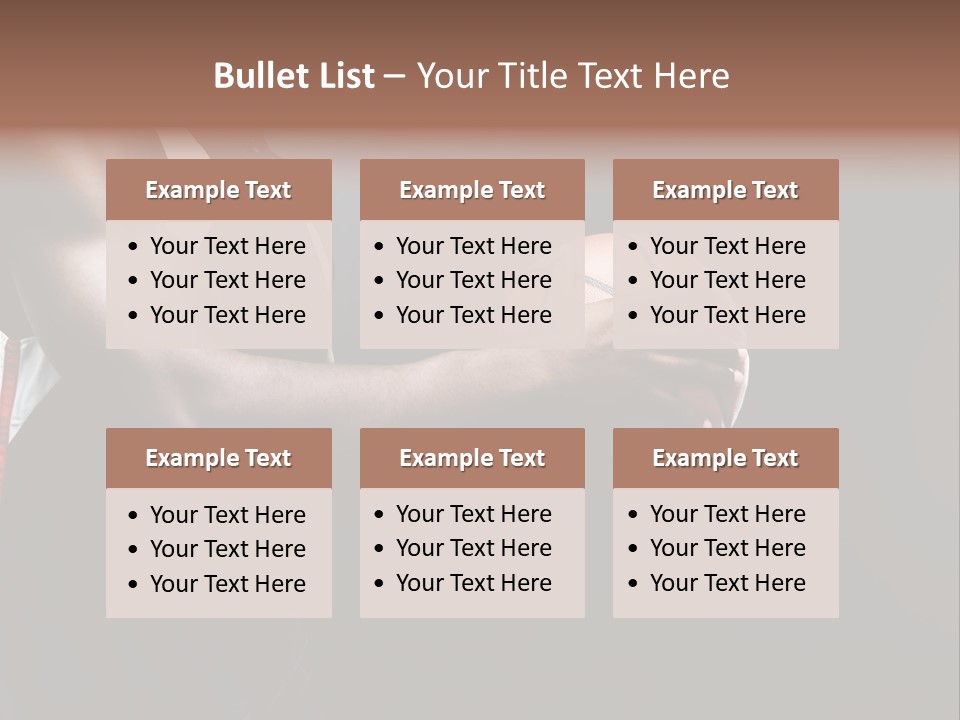 Company Figure Group PowerPoint Template
