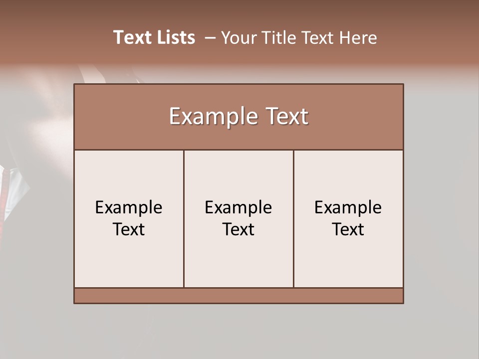 Company Figure Group PowerPoint Template