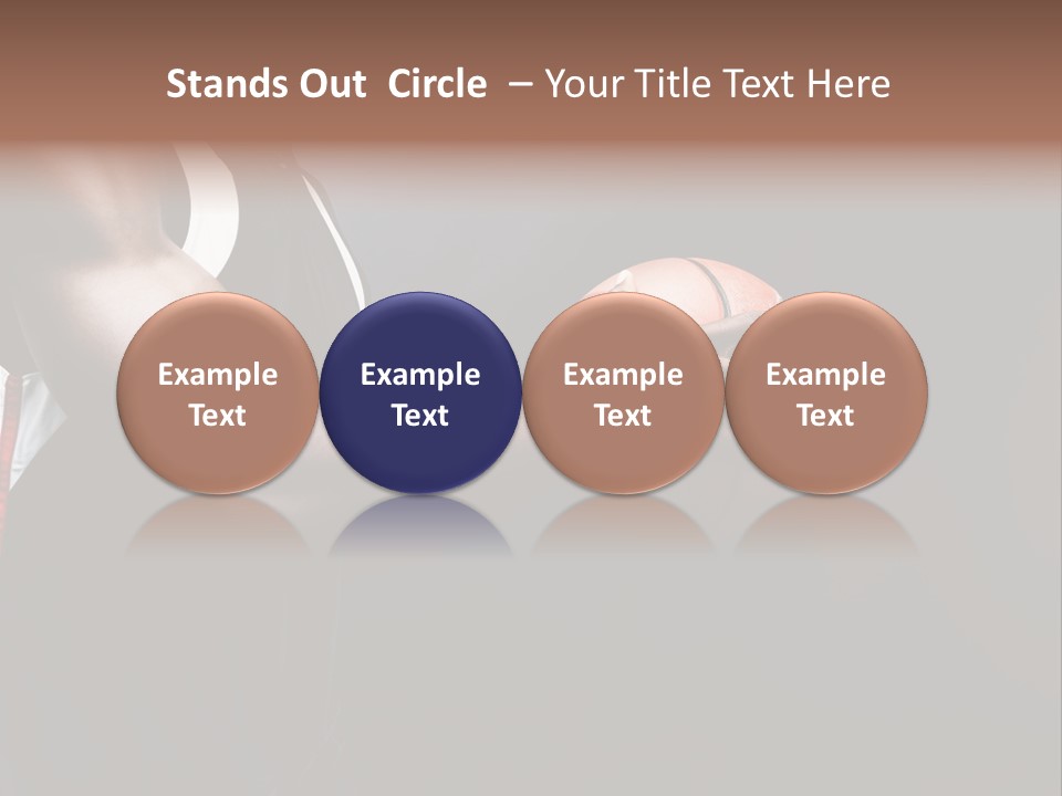 Company Figure Group PowerPoint Template