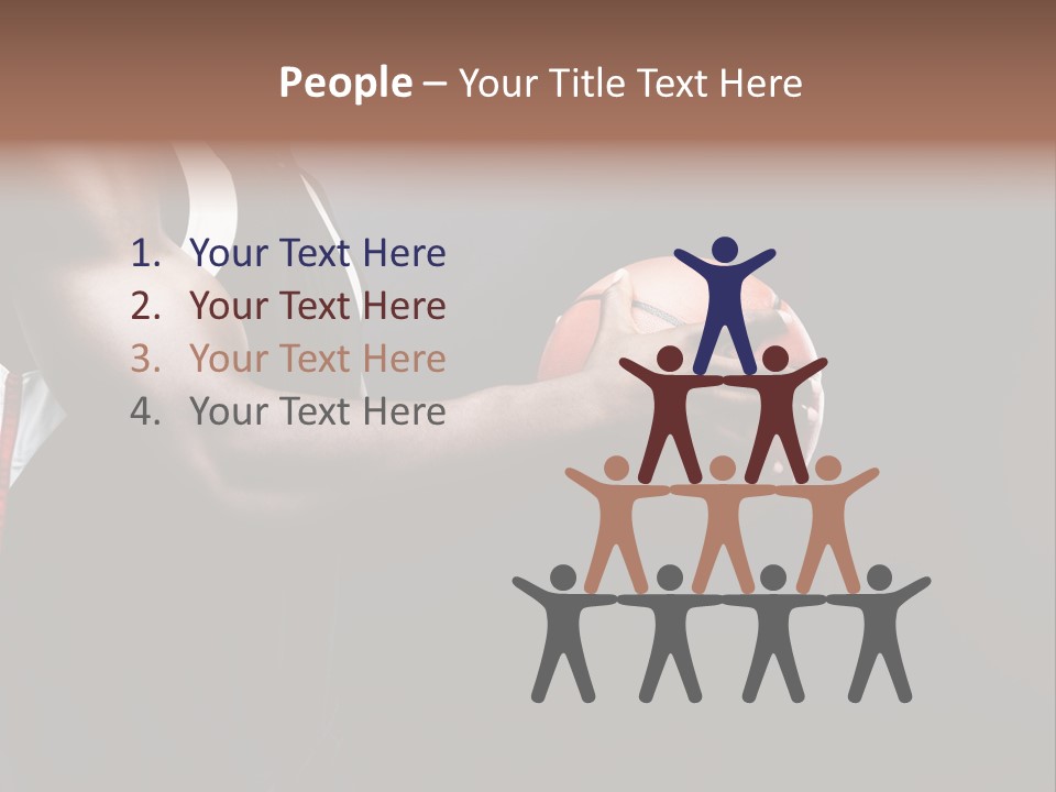 Company Figure Group PowerPoint Template