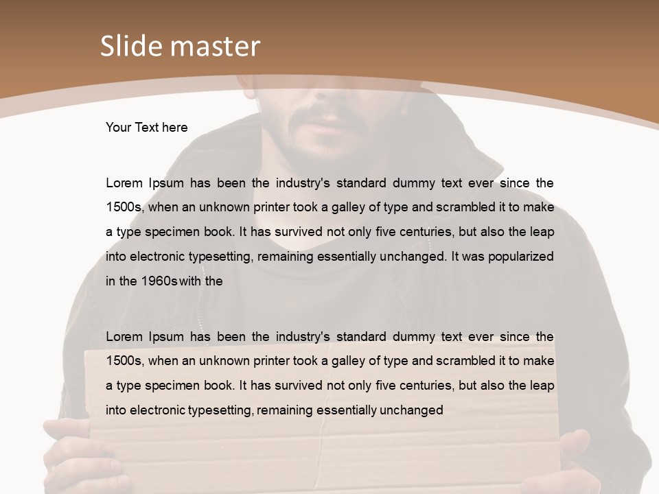 Ecurity Chain Eparation PowerPoint Template