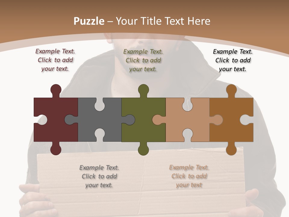 Ecurity Chain Eparation PowerPoint Template