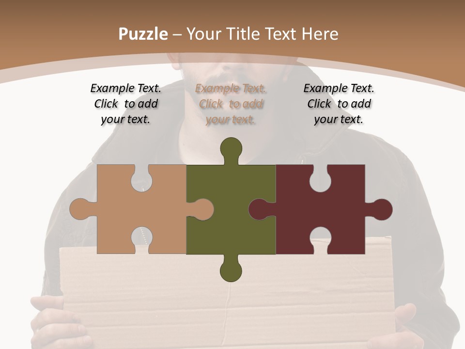 Ecurity Chain Eparation PowerPoint Template