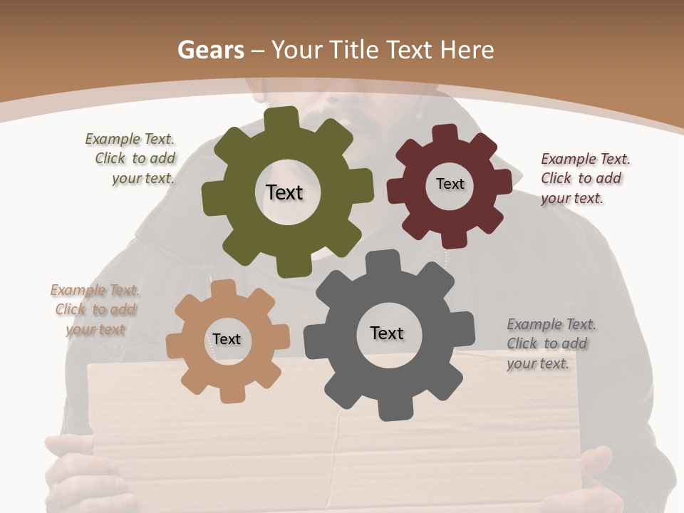 Ecurity Chain Eparation PowerPoint Template