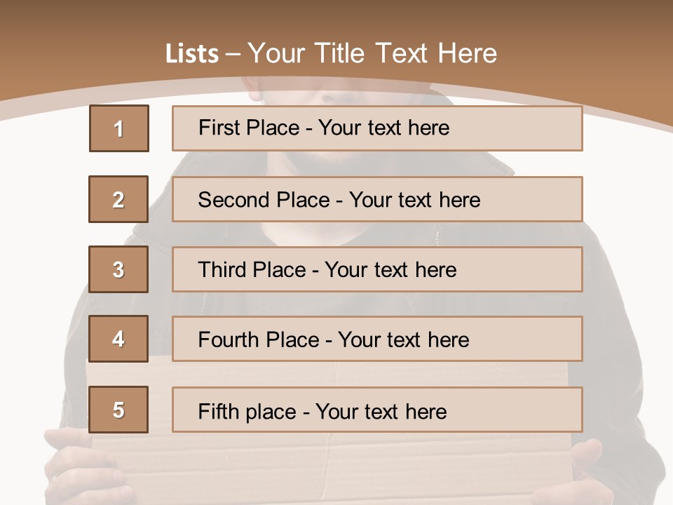Ecurity Chain Eparation PowerPoint Template