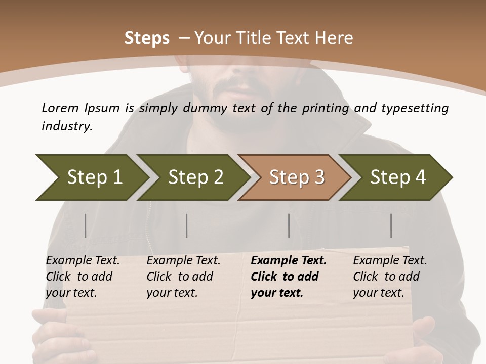 Ecurity Chain Eparation PowerPoint Template