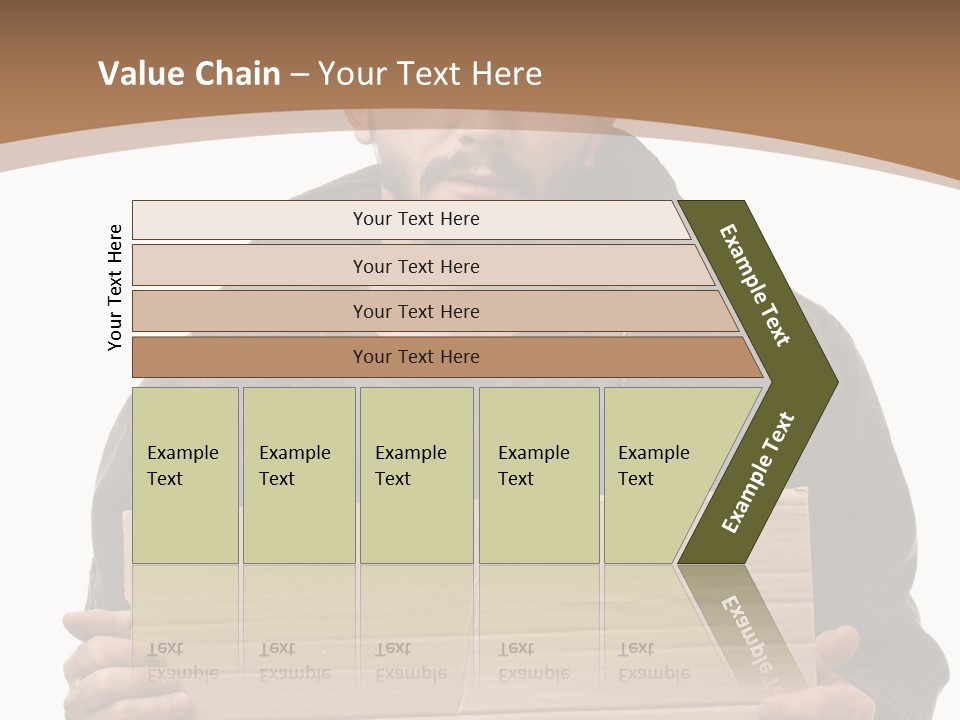 Ecurity Chain Eparation PowerPoint Template