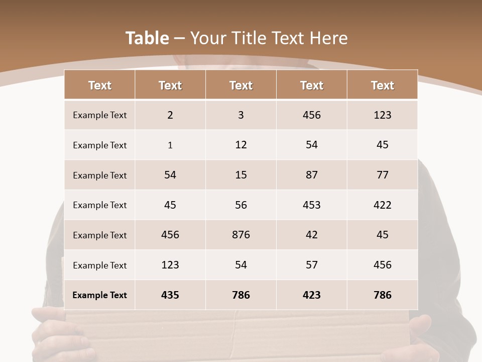 Ecurity Chain Eparation PowerPoint Template