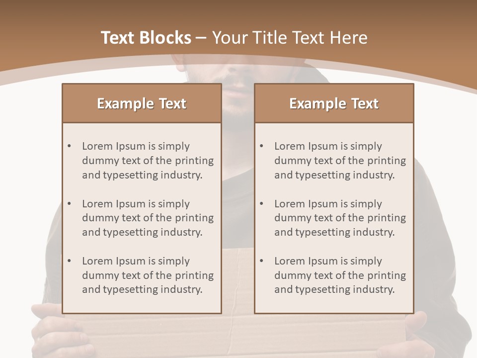 Ecurity Chain Eparation PowerPoint Template