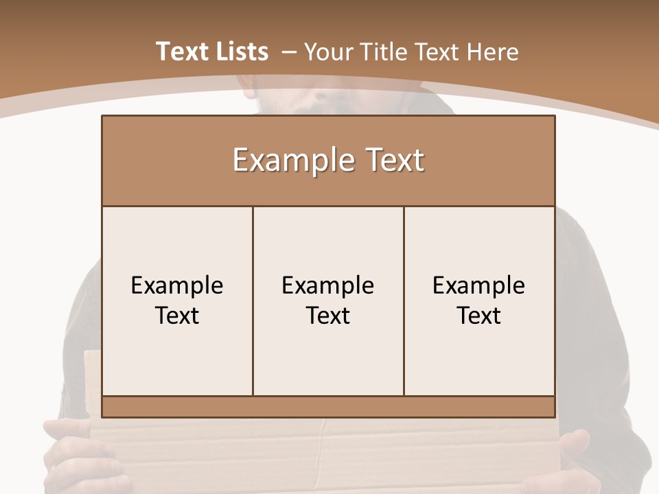 Ecurity Chain Eparation PowerPoint Template