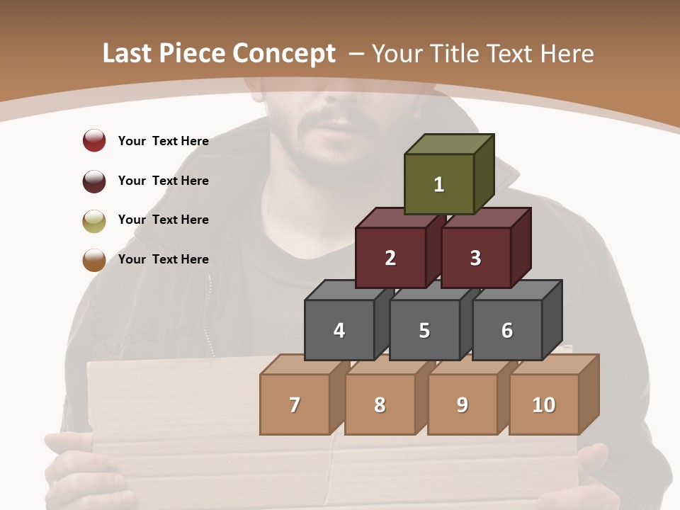 Ecurity Chain Eparation PowerPoint Template