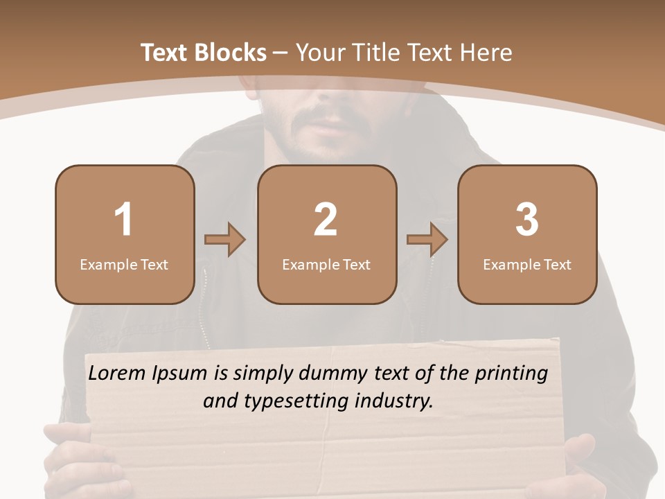 Ecurity Chain Eparation PowerPoint Template