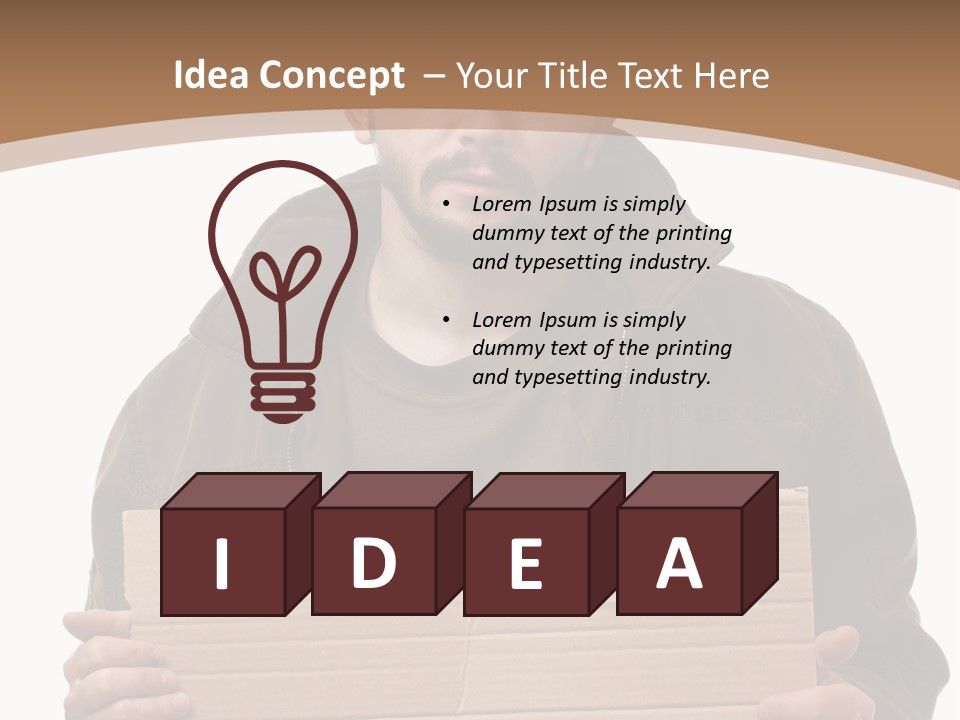 Ecurity Chain Eparation PowerPoint Template