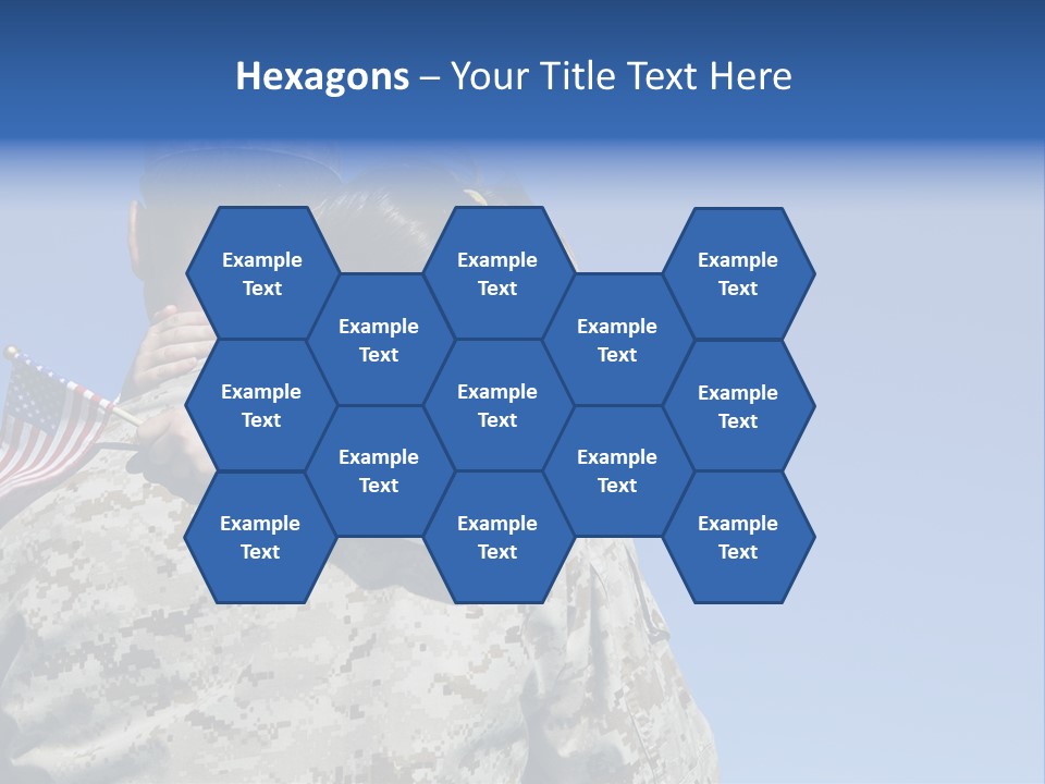 Uniform Dad States PowerPoint Template