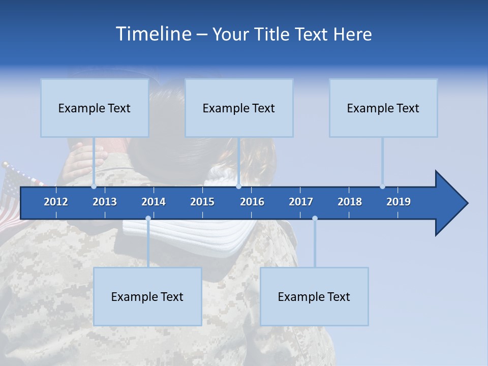 Uniform Dad States PowerPoint Template
