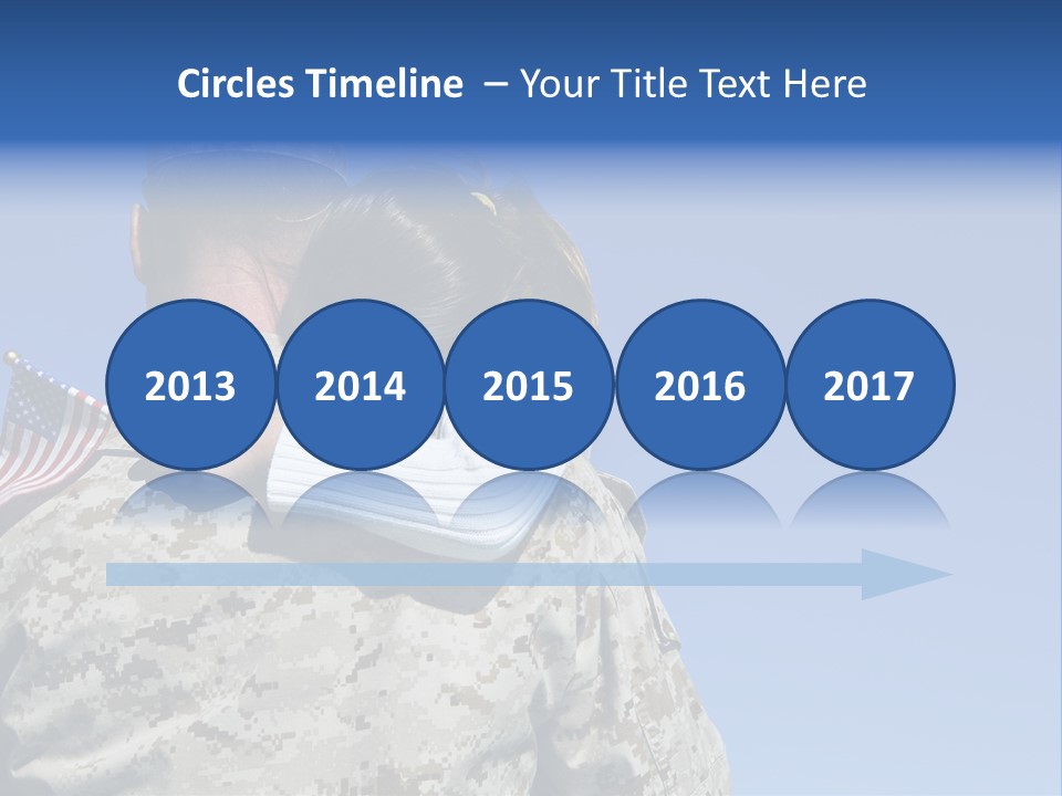 Uniform Dad States PowerPoint Template