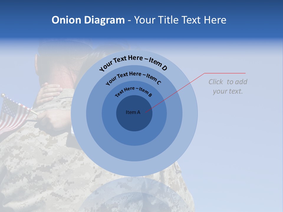 Uniform Dad States PowerPoint Template