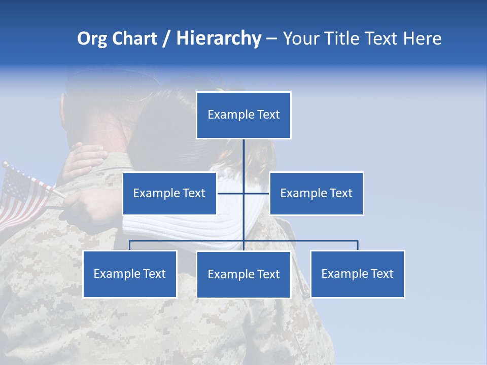 Uniform Dad States PowerPoint Template