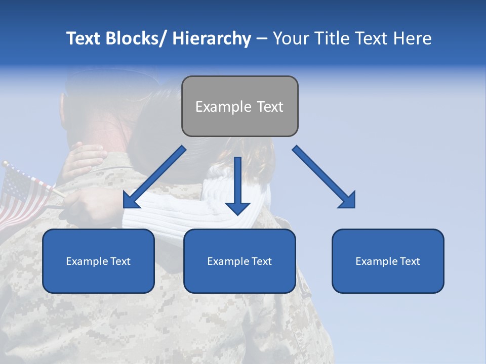 Uniform Dad States PowerPoint Template