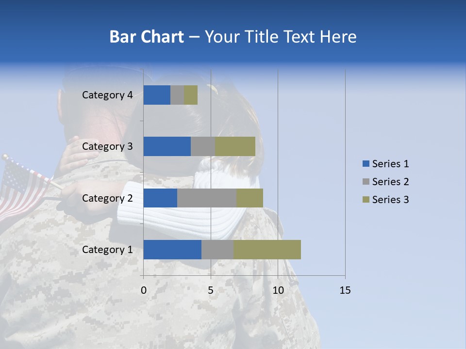 Uniform Dad States PowerPoint Template