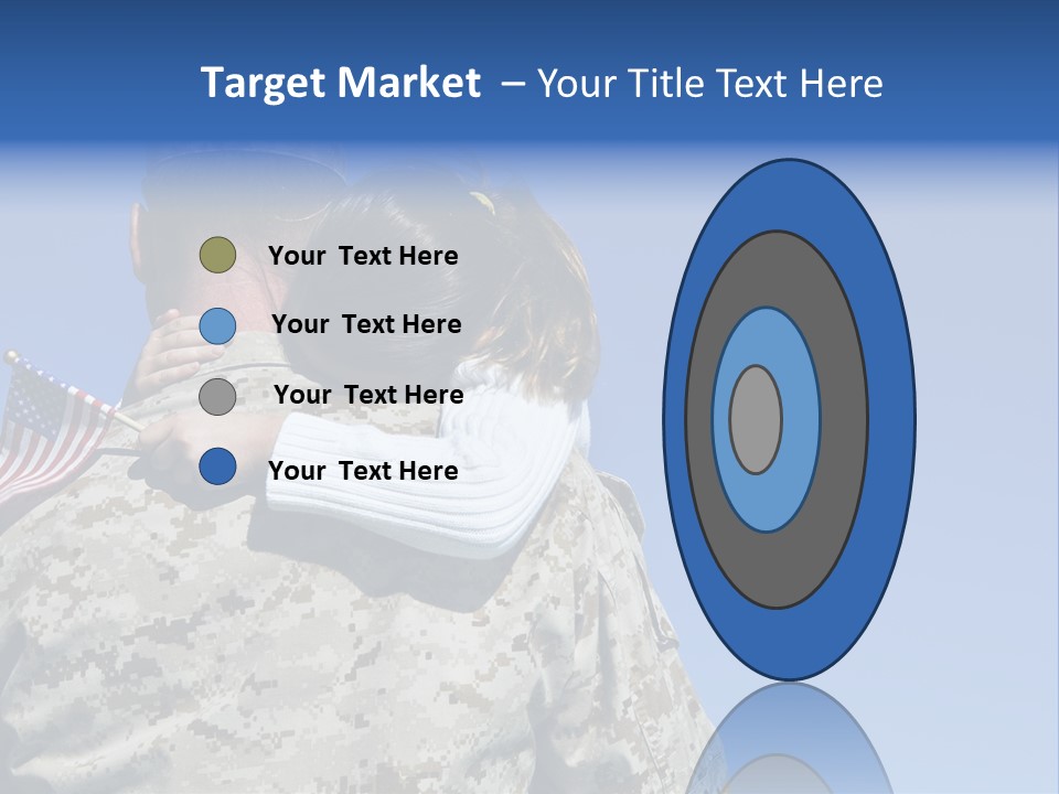 Uniform Dad States PowerPoint Template