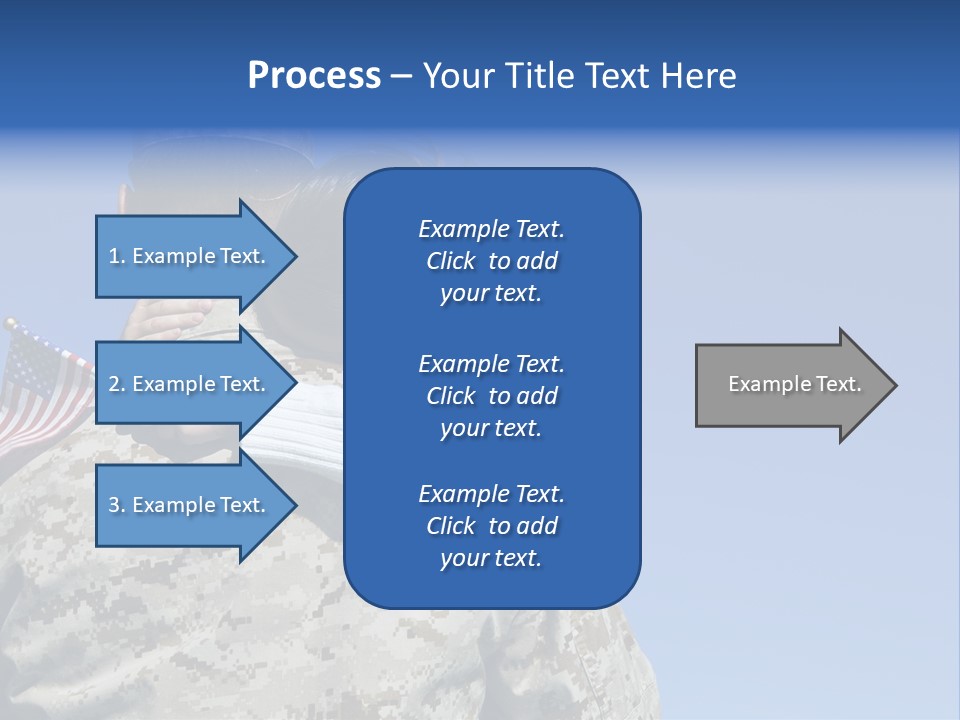 Uniform Dad States PowerPoint Template