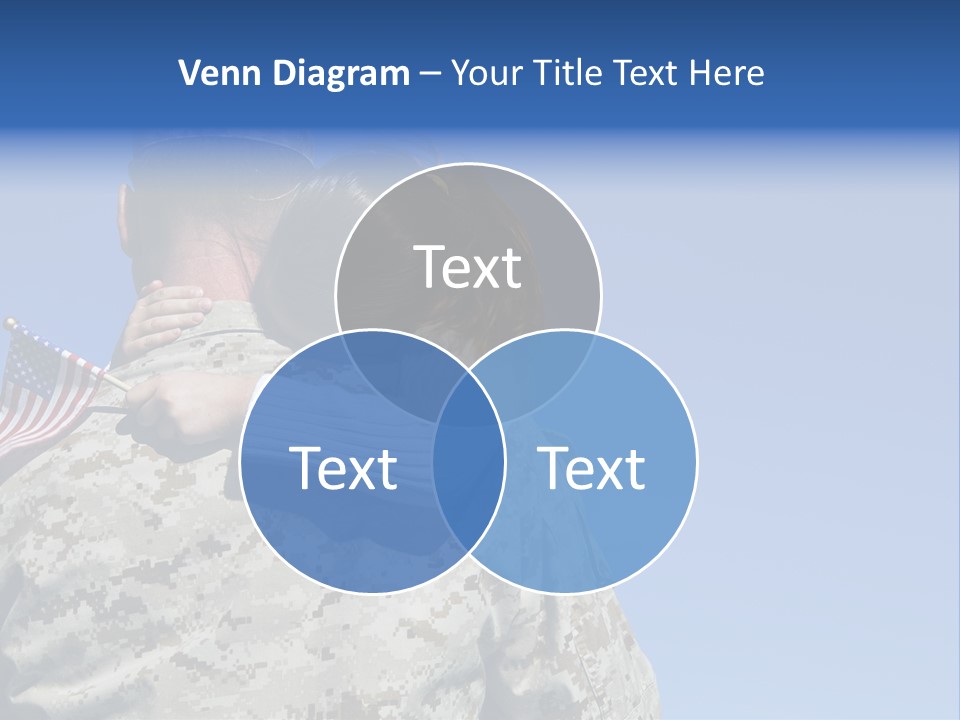 Uniform Dad States PowerPoint Template