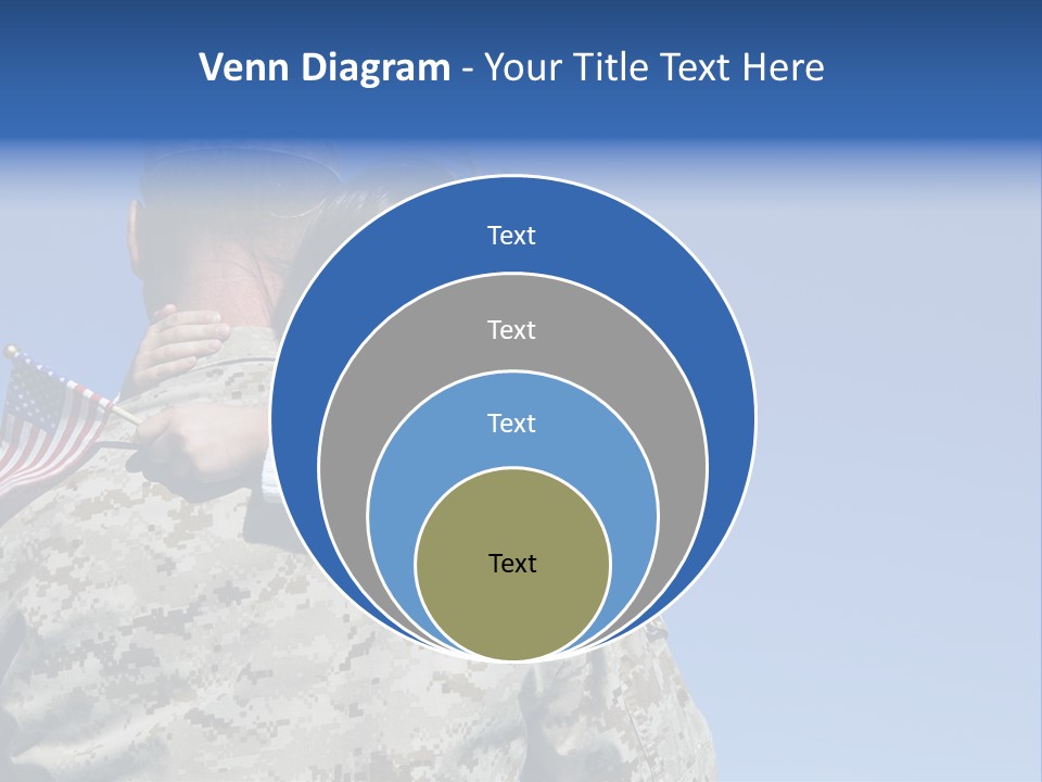 Uniform Dad States PowerPoint Template
