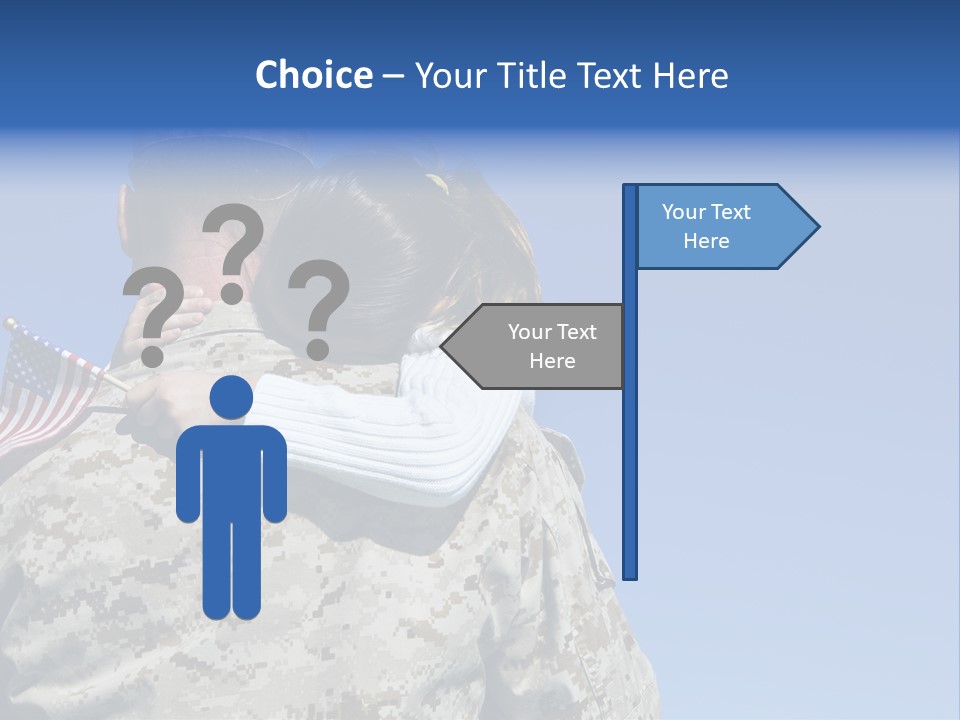 Uniform Dad States PowerPoint Template