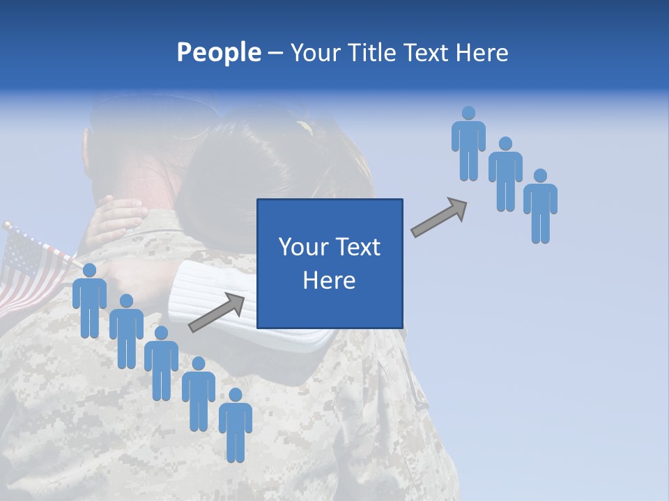 Uniform Dad States PowerPoint Template