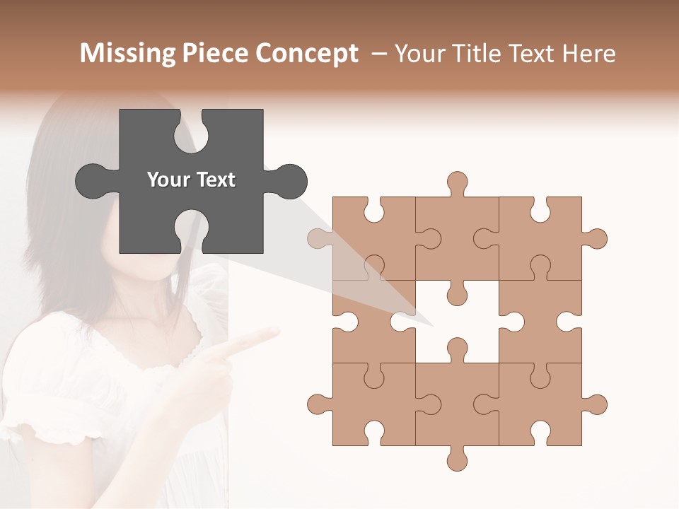 Space Message Copyspace PowerPoint Template