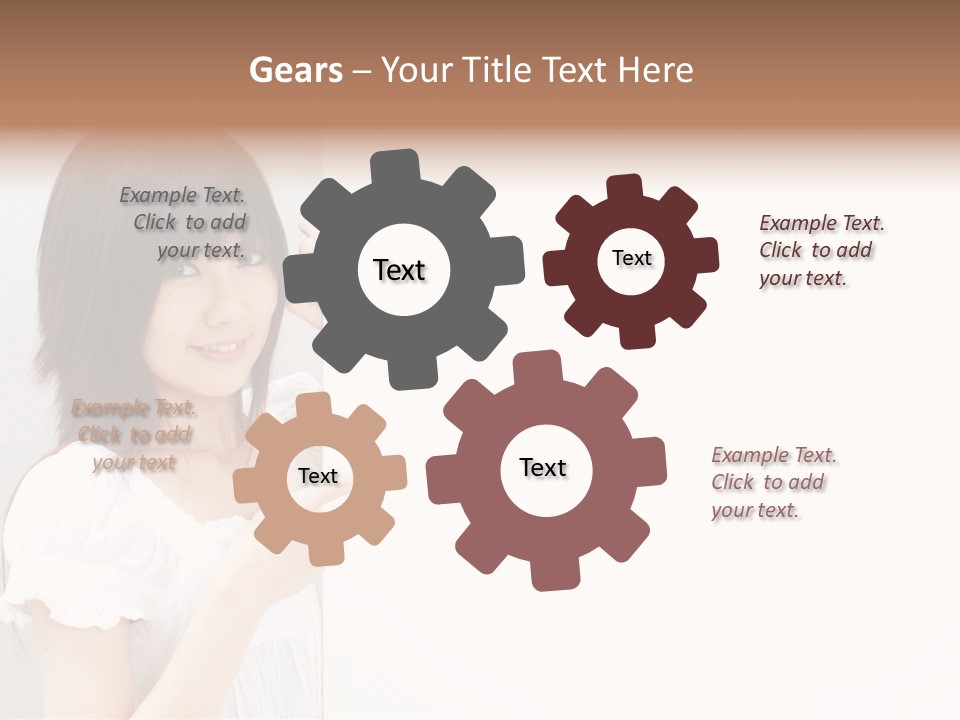 Space Message Copyspace PowerPoint Template