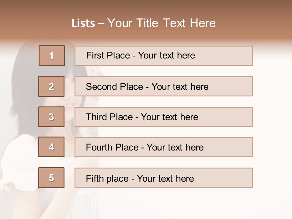 Space Message Copyspace PowerPoint Template