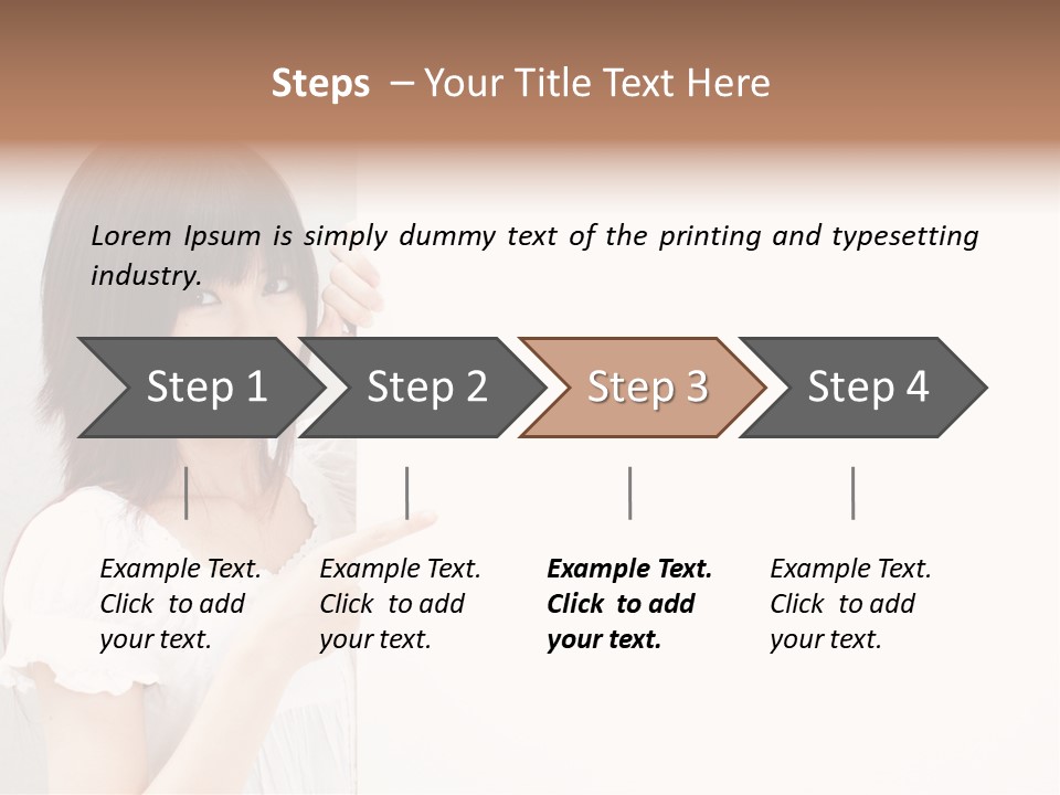 Space Message Copyspace PowerPoint Template