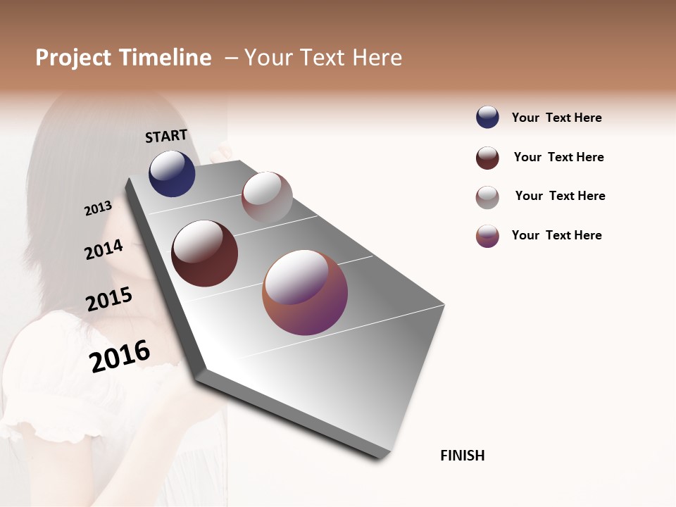 Space Message Copyspace PowerPoint Template