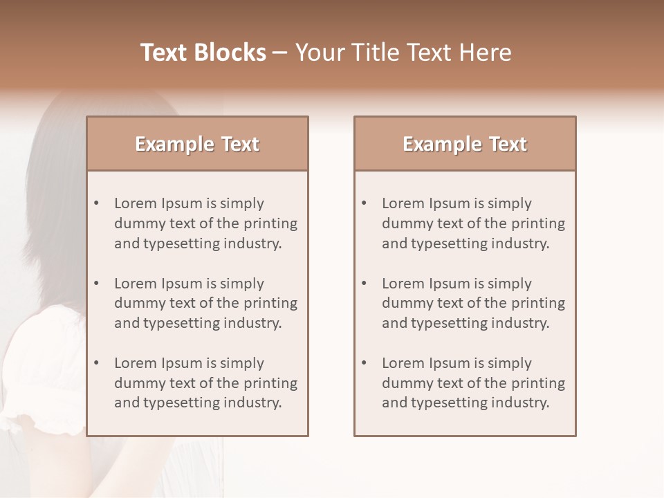 Space Message Copyspace PowerPoint Template