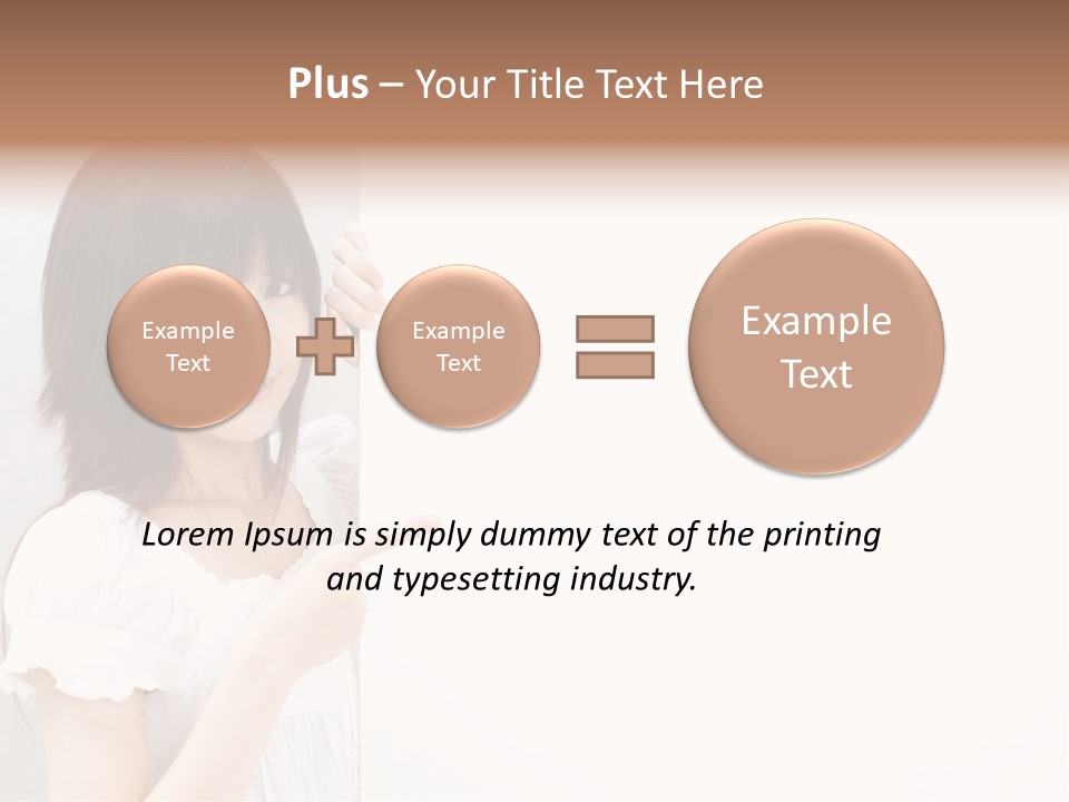 Space Message Copyspace PowerPoint Template