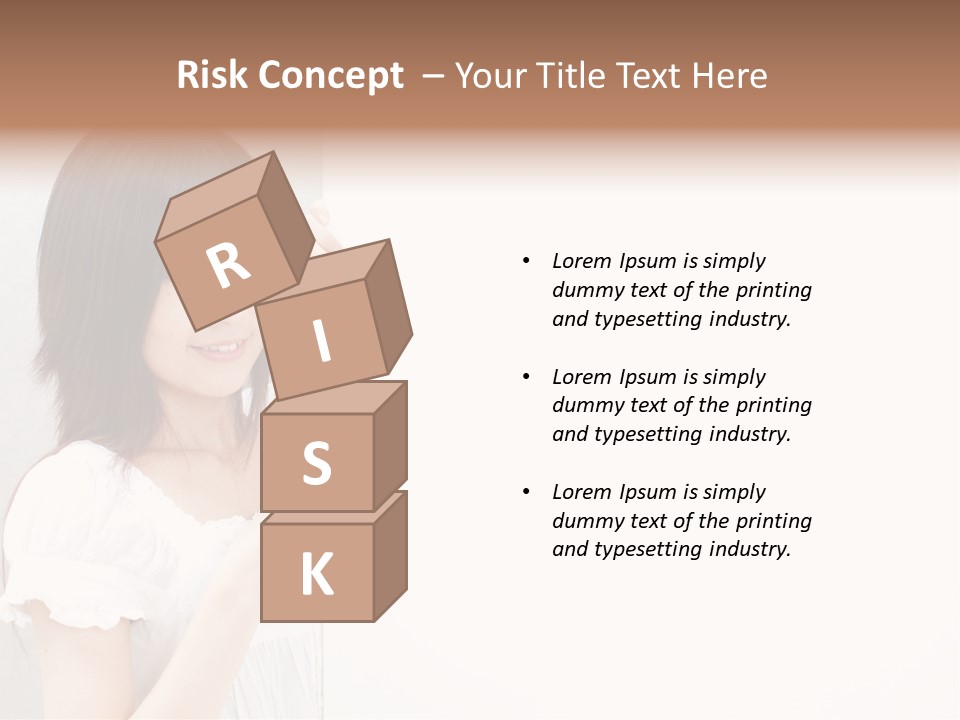 Space Message Copyspace PowerPoint Template